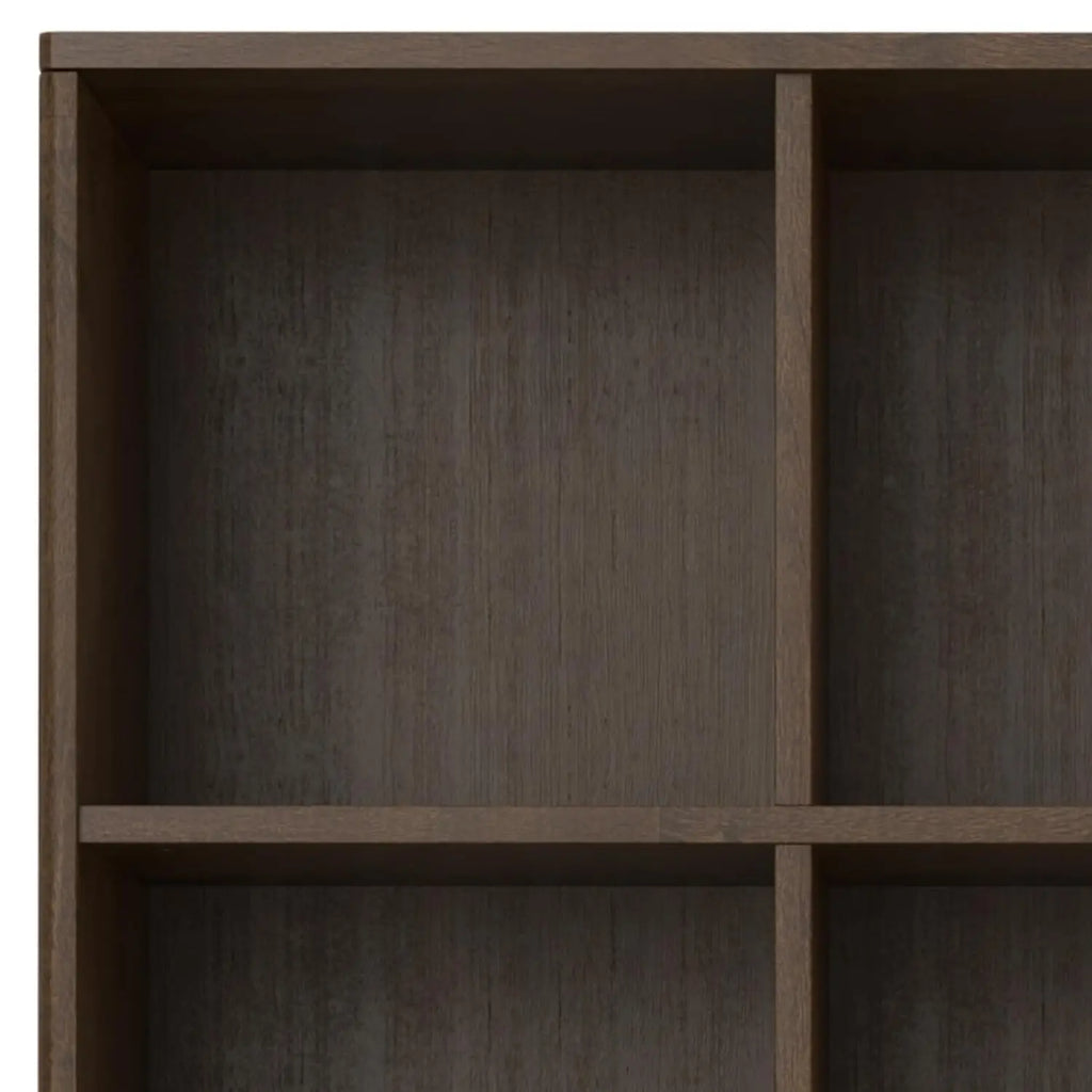 Multipurpose Display Organizer Cabinet with Slightly Tapered Legs, 9-Cube Open Storage Compartments for Living, Customized