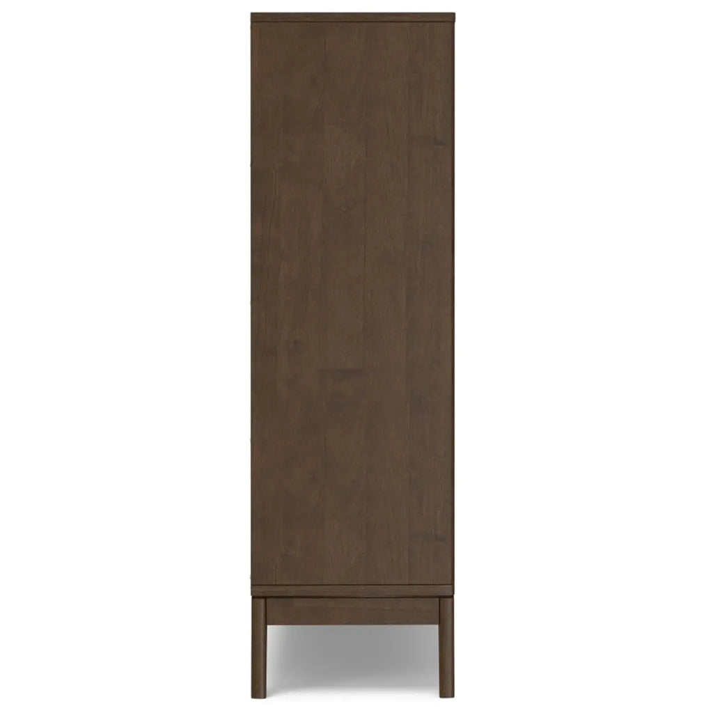 Multipurpose Display Organizer Cabinet with Slightly Tapered Legs, 9-Cube Open Storage Compartments for Living, Customized